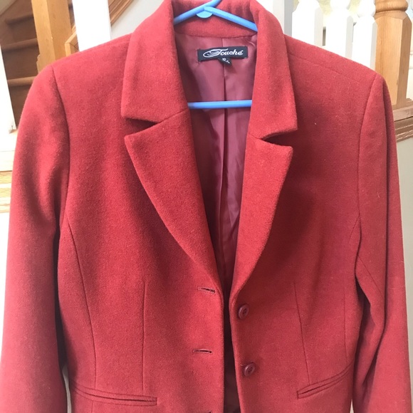 Touché wool blazer jacket, size 10 - Picture 1 of 5